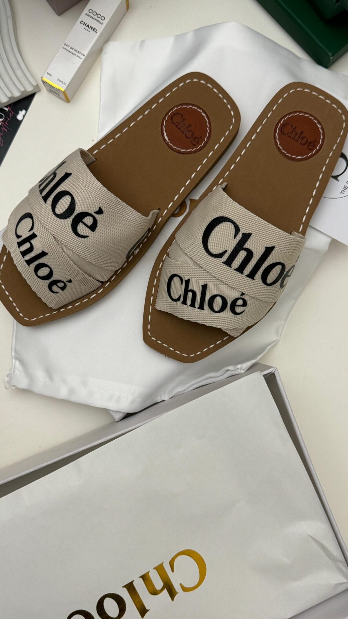 Chloe woody Beige