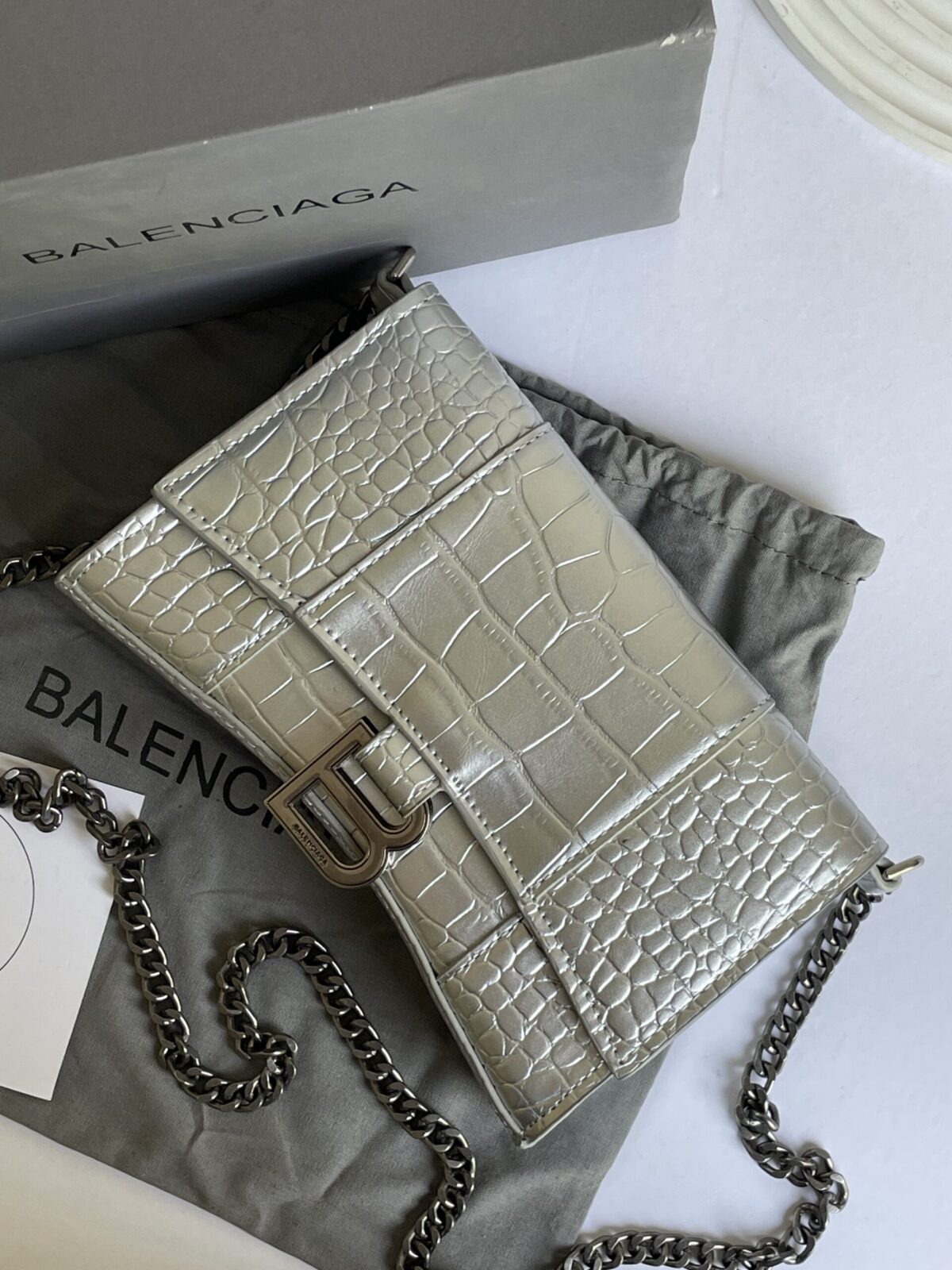 Balenciaga Silver Bag