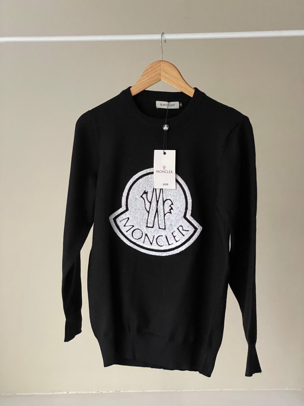 Moncler Sweat Shirt-Black