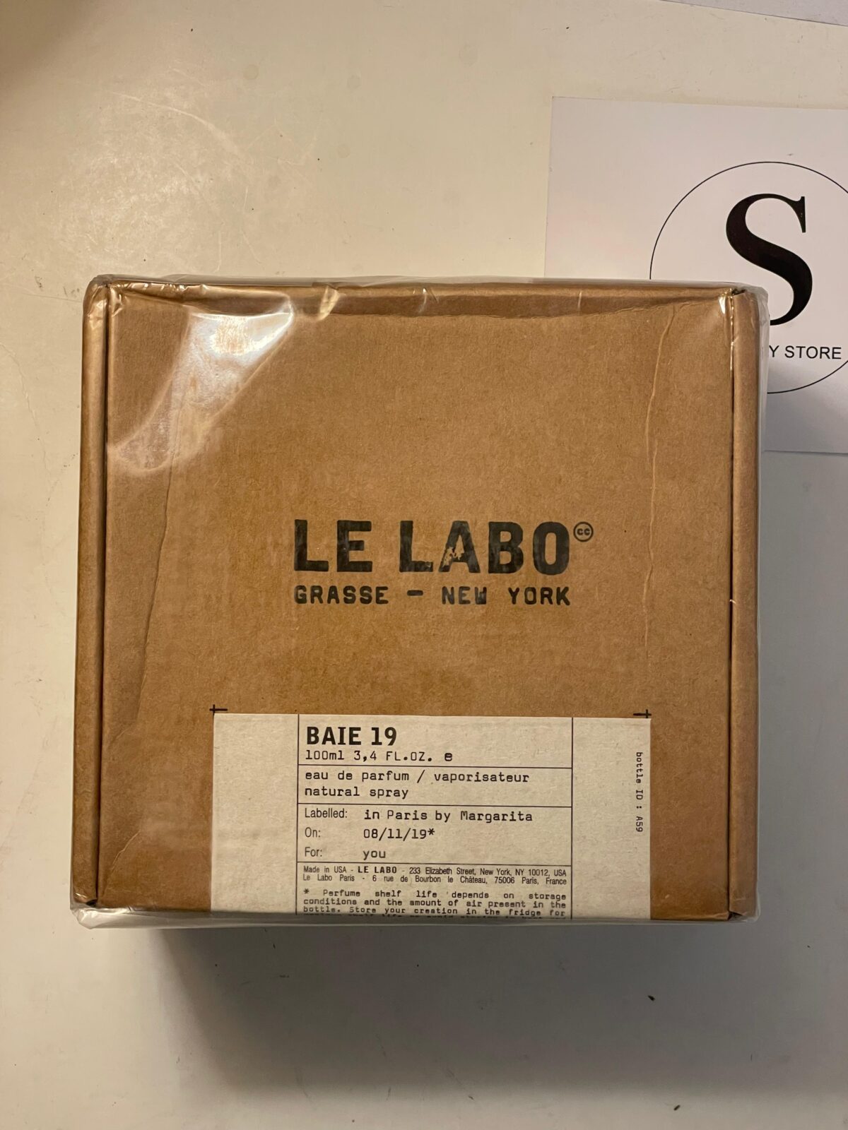 Le Labo BAIE 19