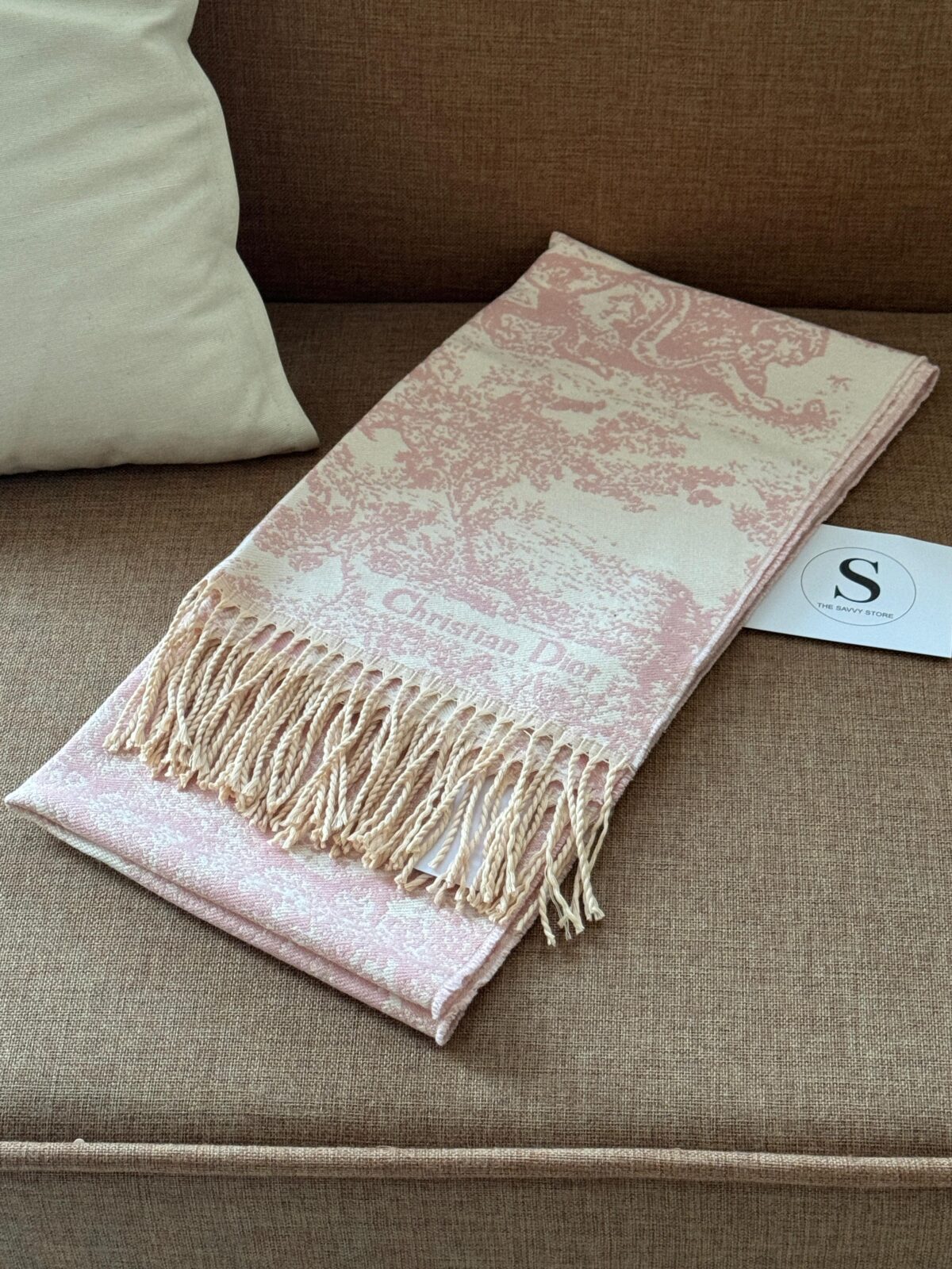 DIOR Pink Scarf